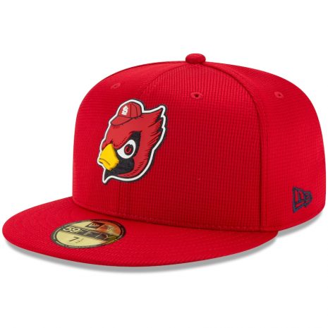 Mens St Louis Cardinals New Era Red Clubhouse 59FIFTY Fitted Hat