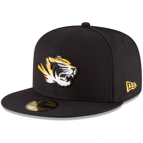 Missouri Tigers New Era Basic 59FIFTY Fitted Hat - Black