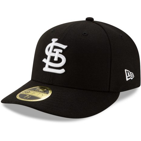 New Era St. Louis Cardinals Black Team Low Profile 59FIFTY Fitted Hat