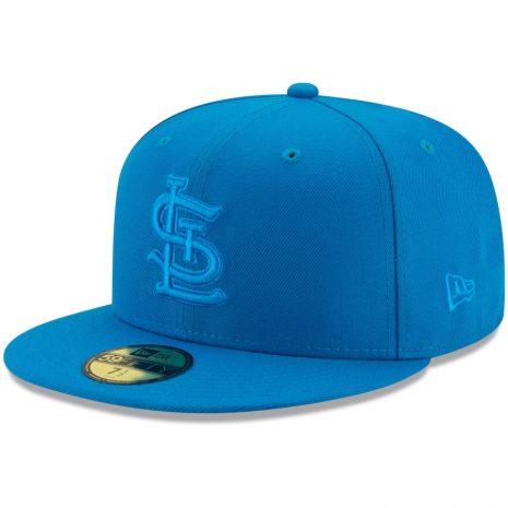 New Era St. Louis Cardinals Blue Spring Color Basic 59FIFTY Fitted Hat