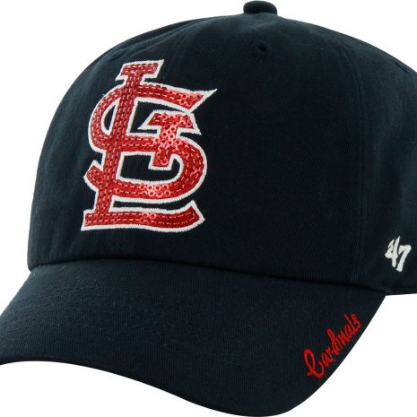 '47 Women's St. Louis Cardinals Sparkle Navy Adjustable Hat
