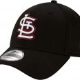 New Era Men’s St. Louis Cardinals Black 39Thirty Clubhouse Stretch Fit Hat