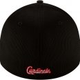 New Era Men’s St. Louis Cardinals Black 39Thirty Clubhouse Stretch Fit Hat2