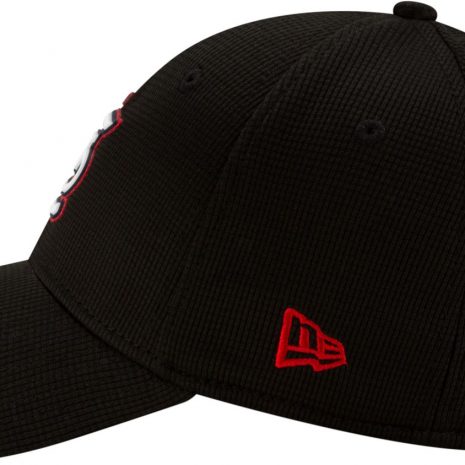 New Era Men's St. Louis Cardinals Black 39Thirty Clubhouse Stretch Fit Hat3