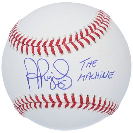 Albert Pujols St. Louis Cardinals Fanatics Authentic Autographed Baseball with The Machine Inscription Albert Pujols St. Louis Cardinals Fanatics Authentic Autographed Baseball with The Machine Inscription