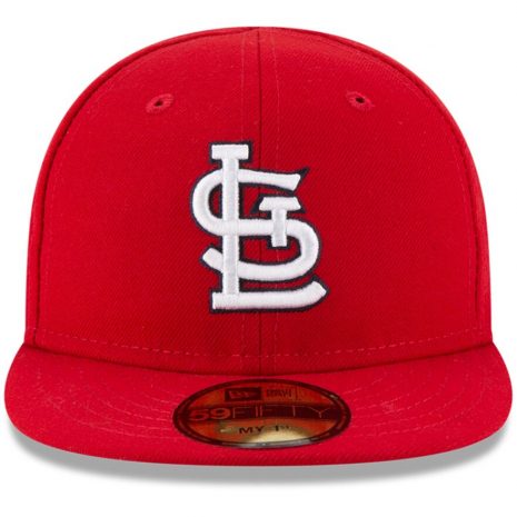 Infant New Era Red St. Louis Cardinals Authentic Collection On-Field My First 59FIFTY Fitted Hat1
