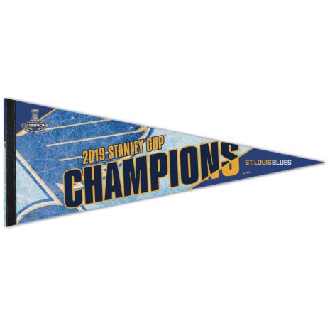 St. Louis Blues WinCraft 2019 Stanley Cup Champions 12 x 30 Premium Pennant