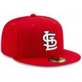 Youth New Era Red St. Louis Cardinals 2020 Authentic Collection On-Field 59FIFTY Fitted Hat2