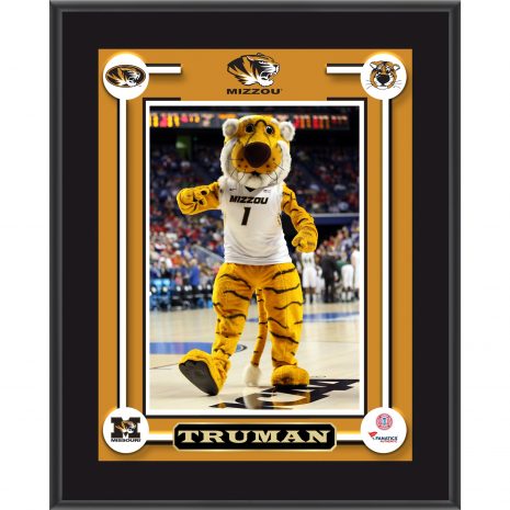 Missouri Tigers Truman Mascot Sublimated 10.5 x 13 Plaque Missouri Tigers Truman Mascot Sublimated 10.5 x 13 Plaque