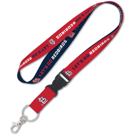 WinCraft St. Louis Cardinals Slogan Buckle Lanyard WinCraft St. Louis Cardinals Slogan Buckle Lanyard