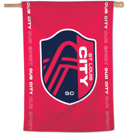WinCraft St. Louis City SC 28'' x 40'' One-Sided Vertical Banner WinCraft St. Louis City SC 28'' x 40'' One-Sided Vertical Banner