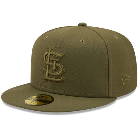 New Era St. Louis Cardinals Olive Color Pack 59FIFTY Fitted Hat