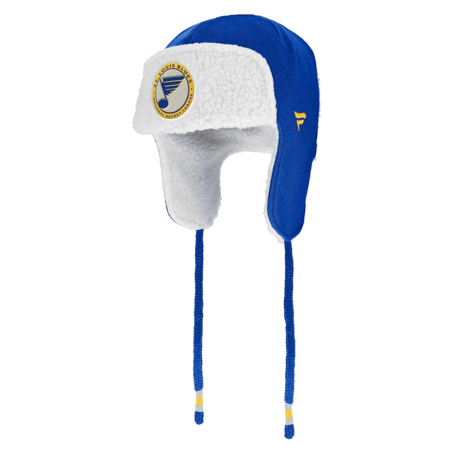 St. Louis Blues Fanatics Branded 2020 NHL Draft Authentic Pro Flex Hat -  Royal/Yellow
