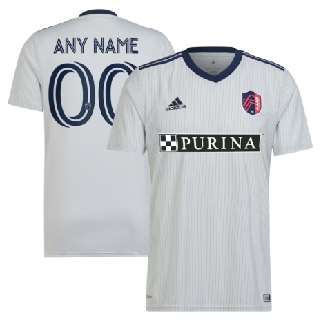 St. Louis City SC adidas 2023 The Spirit Kit Replica Custom Jersey - Gray St. Louis City SC adidas 2023 The Spirit Kit Replica Custom Jersey - Gray