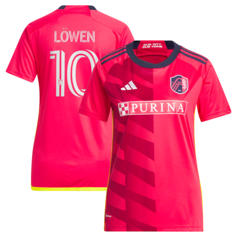 Eduard Löwen St. Louis City SC adidas Women's 2023 The Spirit Kit Replica Jersey - Red
