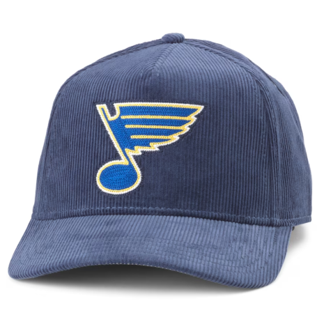 St. Louis Blues American Needle Corduroy Chain Stitch Adjustable Hat - Navy St. Louis Blues American Needle Corduroy Chain Stitch Adjustable Hat - Navy