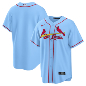 Men’s St. Louis Cardinals Nike Light Blue Alternate Replica Team Jersey