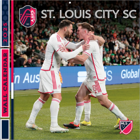 St. Louis City SC 12'' x 12'' 2025 Wall Calendar