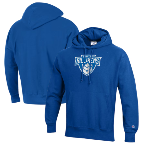 Champion Saint Louis Billikens Blue Reverse Weave Fleece Pullover Hoodie