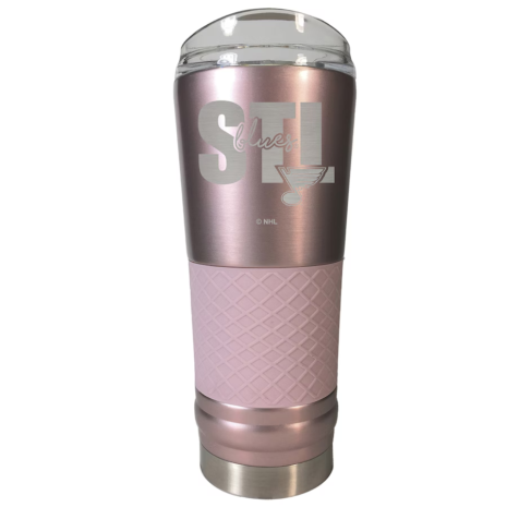St. Louis Blues 24oz. Draft Rose Gold Tumbler