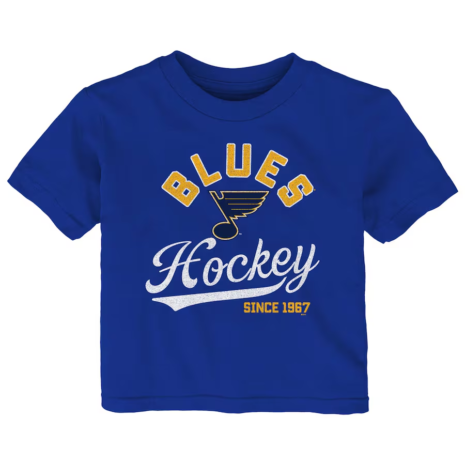 St. Louis Blues Infant Blue Take The Lead T-Shirt