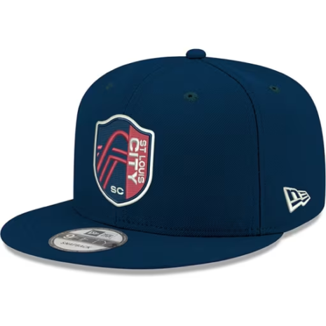 New Era St Louis City SC Blue St. Louis City SC 9FIFTY Mens Snapback Hat