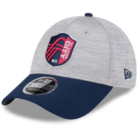 New Era St Louis City SC Grey 2T Active Snap JR TOD 9FORTY Adjustable Toddler Hat