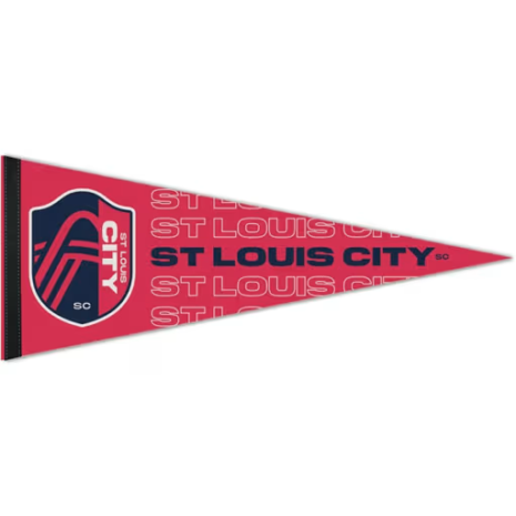 St Louis City SC Premium 12x30 Pennant