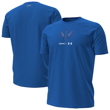 Under Armour St. Louis Battlehawks Blue Performance T-Shirt