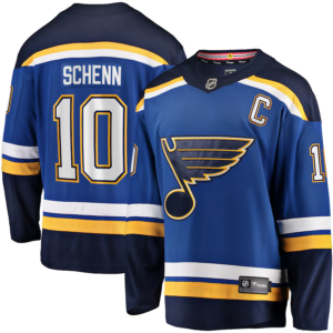 Fanatics Brayden Schenn St. Louis Blues Blue Home Breakaway Jersey
