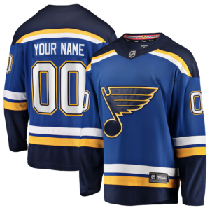 Fanatics St. Louis Blues Blue Home Breakaway Custom Jersey