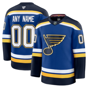 Fanatics St. Louis Blues Blue Home Premium Custom Jersey