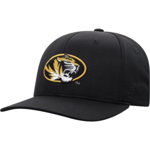 Top of the World Missouri Tigers Black Reflex Logo Flex Hat