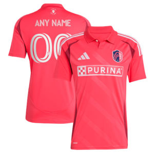 adidas St. Louis City SC Red 2025 Forever CITY Red Replica Custom Jersey