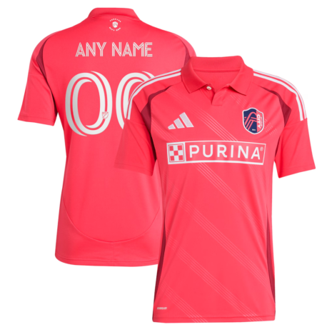 adidas St. Louis City SC Red 2025 Forever CITY Red Replica Custom Jersey