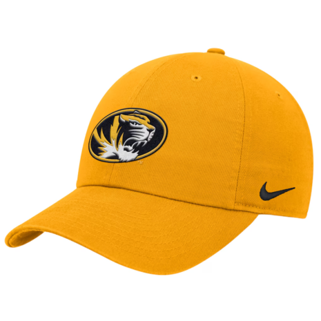 Missouri Tigers Nike Club Adjustable Hat - Gold