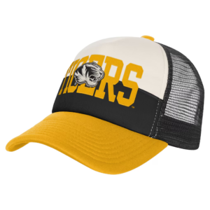 Missouri Tigers Outerstuff Youth Modern Fan Trucker Adjustable Hat – Black/Cream