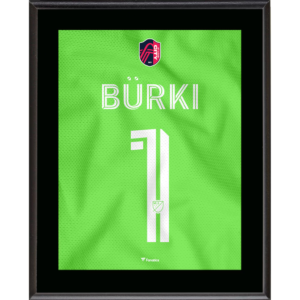 Roman Bürki St. Louis City SC Fanatics Authentic 10.5″ x 13″ Jersey Style Number 1 Sublimated Plaque