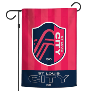 St. Louis City SC WinCraft 2-Sided 12” x 18” Applique Garden Flag