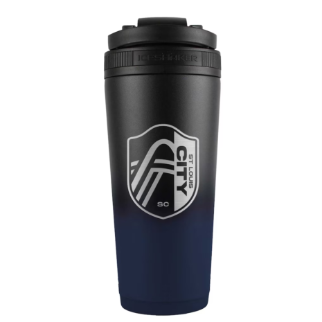 St. Louis City SC WinCraft 26oz. Ombre Stainless Steel Ice Shaker Blender Bottle