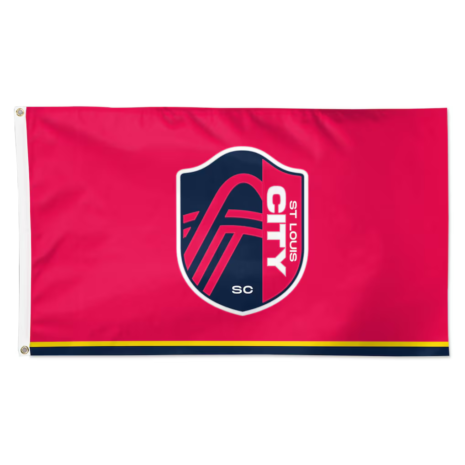 St. Louis City SC WinCraft Two-Sided 3' x 5' Applique Flag St. Louis City SC WinCraft Two-Sided 3' x 5' Applique Flag