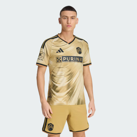 adidas St. Louis CITY SC Yellow 2026 The Tina Turner Kit On-Field Authentic Patch Jersey