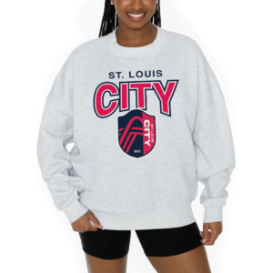 Gameday Couture St. Louis City SC Women’s Ash Pitch Pride Pullover Sweatshirt