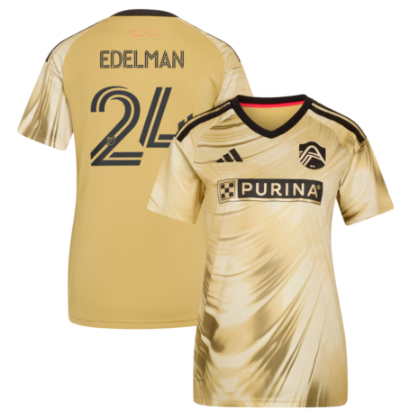 adidas Daniel Edelman St. Louis CITY SC Women's Yellow 2026 The Tina Turner Kit Replica Jersey
