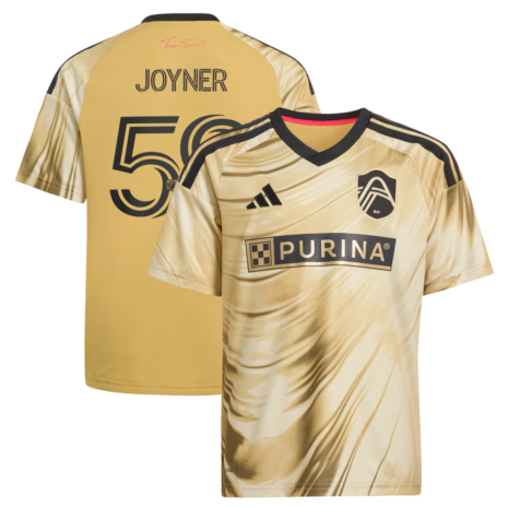 adidas MyKhi Joyner St. Louis CITY SC Youth Yellow 2026 The Tina Turner Kit Replica Jersey