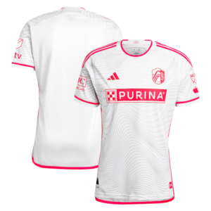 adidas St. Louis City SC White 2024 The Confluence Kit Authentic Jersey