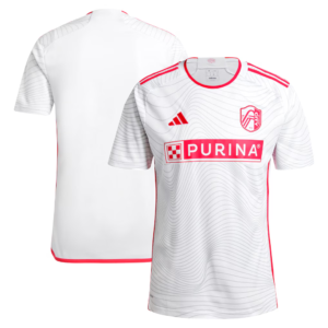 adidas St. Louis City SC White 2024 The Confluence Kit Replica Jersey