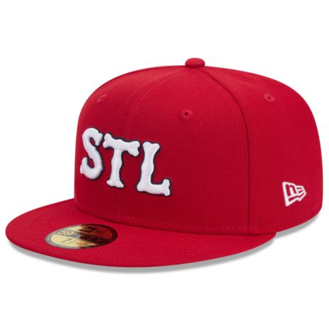 New Era St. Louis Cardinals Red 2024 City Connect 59FIFTY Fitted Hat New Era St. Louis Cardinals Red 2024 City Connect 59FIFTY Fitted Hat