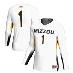 GameDay Greats #1 Missouri Tigers Youth White Lightweight Women’s Volleyball Jersey