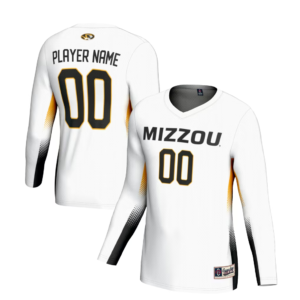 GameDay Greats Missouri Tigers Youth White NIL Pick-A-Player Lightweight Women’s Volleyball Jersey